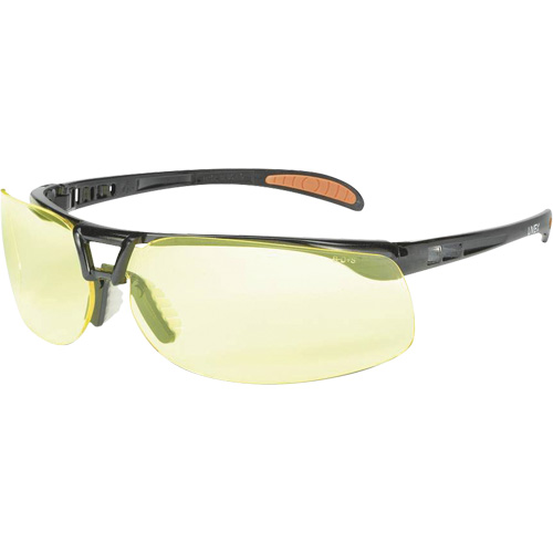 Prot&eacute;g&eacute; Safety Glasses with HydroShield Lenses, Amber Lens, Anti-Fog/Anti-Scratch, ANSI Z87+ Ontario Safety Products