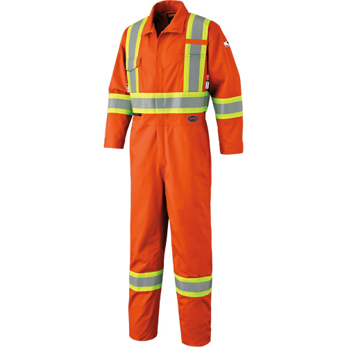 7705 Combinaison haute visibilit&eacute; FR-Tech, Taille 36, Orange Ontario Safety Products