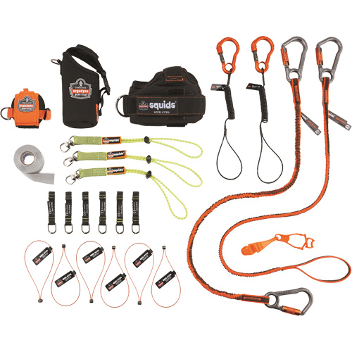 Trousse de longes de fixation d'outils pour vitrier 3185 Squids Ontario Safety Products