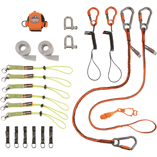 Squids&reg; 3187 Scaffolder's Tool Tethering Kit Ontario Safety Products