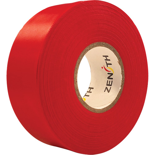 Ruban de signalisation, 1,1875" la x 164' lo, Rouge Ontario Safety Products
