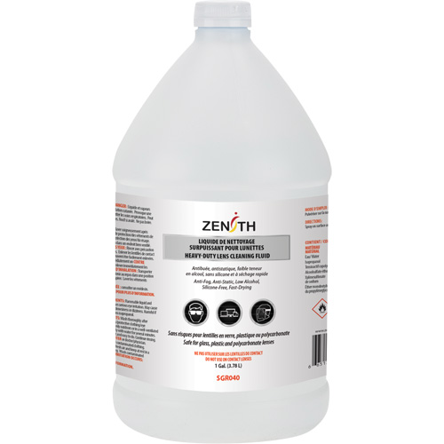 Nettoyant antibu&eacute;e de premi&egrave;re qualit&eacute; pour lentilles, 3,78 L Ontario Safety Products