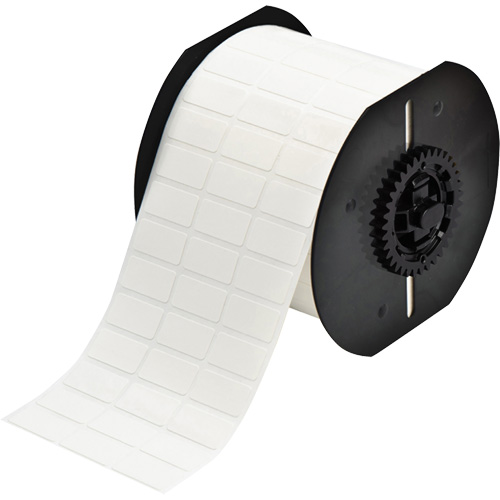 &eacute;tiquettes adh&eacute;sives repositionnables de s&eacute;rie B33, Vinyle, 1" lo x 0,5" h, Blanc Ontario Safety Products