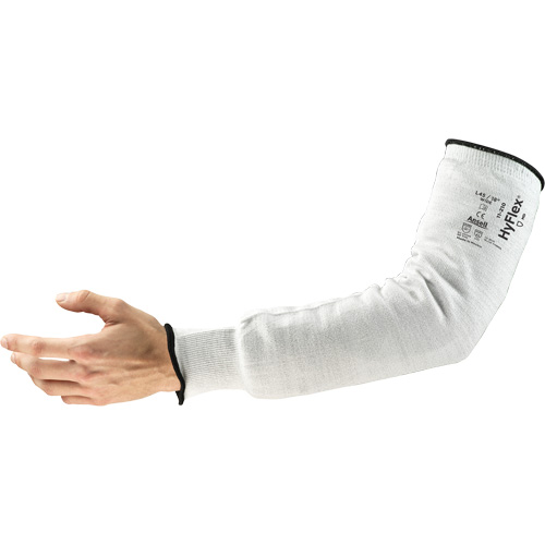 HyFlex&reg; 11-210 Series Wide Cut Resistant Sleeve, Intercept, 18", ASTM ANSI Level A2/EN 388 Level 2, Grey Ontario Safety Products
