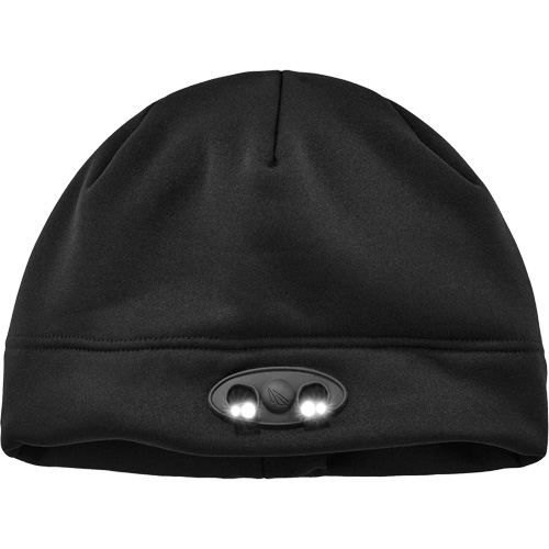 N-Ferno&reg; Skull Cap Beanie Hat with LED Lights, One Size, Orange Ontario Safety Products