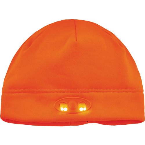N-Ferno&reg; Skull Cap Beanie Hat with LED Lights, One Size, Black Ontario Safety Products