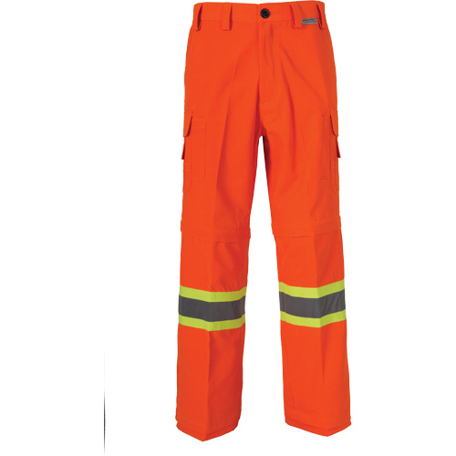 All-Season High Visibility Ventilated Mining Pants, Poly-Cotton, 48, High Visibility Orange Ontario Safety Products