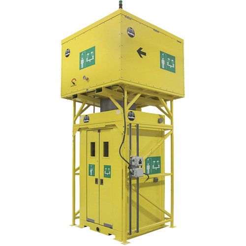 Enclosed Outdoor Gravity Fed Safety Shower Ontario Safety Products