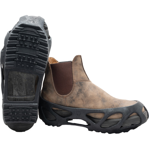 Couvre-chaussures antid&eacute;rapants Slk Grip, &eacute;lastom&egrave;re thermoplastique, Traction Crampon, Petit Ontario Safety Products