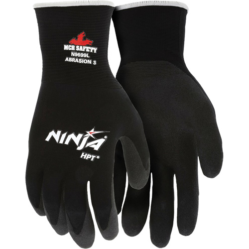 Gants enduits Ninja, Moyen, R&ecirc;vetement HPT, Calibre 15, Enveloppe en Nylon Ontario Safety Products