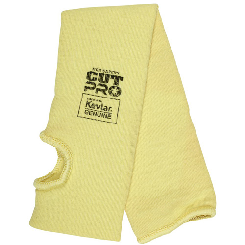 Manchon r&eacute;sistant &agrave; la coupure Safety Cut Pro, Kevlar, 18", ASTM ANSI niveau A3, Jaune Ontario Safety Products