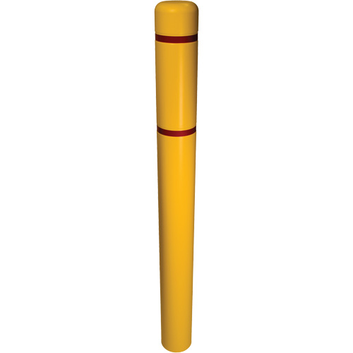 Bollard Cover, 6" Dia. x 52" L, Yellow Ontario Safety Products
