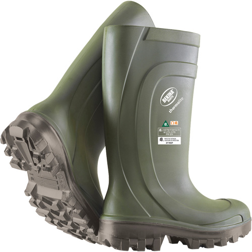 Bottes de s&eacute;curit&eacute; isol&eacute;es Thermolite, Polyur&eacute;thane, Embout Composite, Pointure 6, Semelle R&eacute;sistant aux perforations Ontario Safety Products