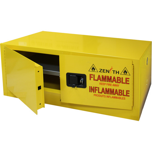 Armoire pour produits inflammables, 12 gal., 2 Porte(s), 43" La x 18" h x 18" p Ontario Safety Products