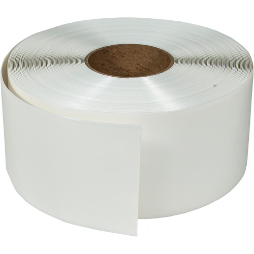 ArmorStripe&reg; Ultra Durable Floor Tape, 4" x 100', PVC, White Ontario Safety Products