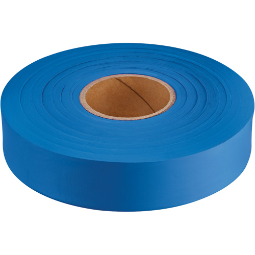 Ruban de signalisation Empire, 1" la x 600' lo, Bleu fluorescent Ontario Safety Products
