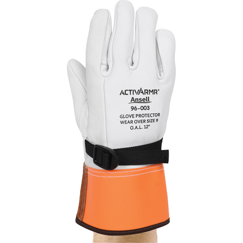 Gants de protection en cuir pour haute tension 96-003, Taille 12, 12" lo Ontario Safety Products