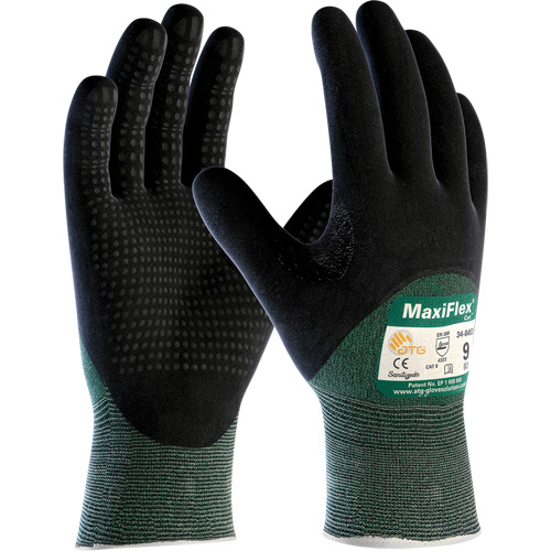 ATG MaxiFlex&reg; Cut Cut Resistant Gloves, Size Small, 15 Gauge, Foam Nitrile Coated, HPPE Shell, ASTM ANSI Level A2/EN 388 Level 3/EN 388 Level B Ontario Safety Products