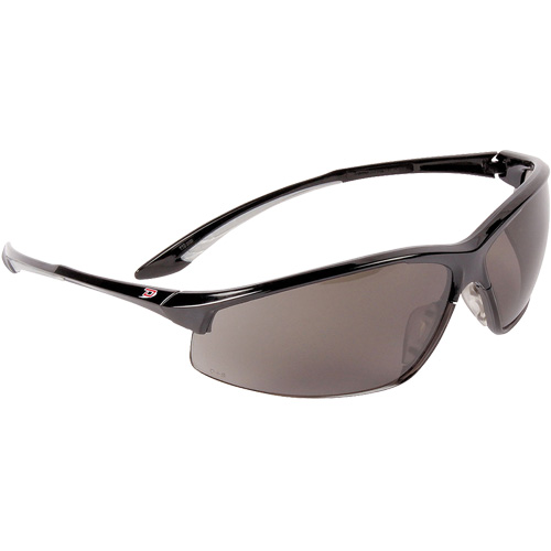 Dynamic Hummingbird Semi-Rimless Safety Glasses, Smoke Lens, Anti-Fog, ANSI Z87+/Meets/Exceeds CSA Z94.3 Ontario Safety Products