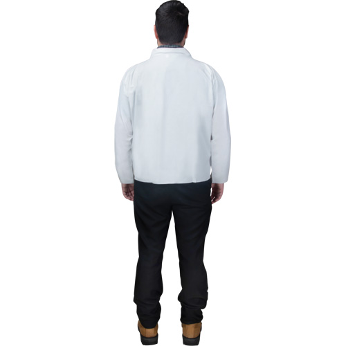 Chemise jetable, Microporeux, Petit, Blanc Ontario Safety Products