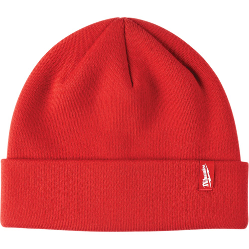 Cuffed Beanie, One Size, Red Ontario Safety Products