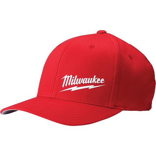 Casquette ajust&eacute;e Flexfit, Rouge, Poly-coton Ontario Safety Products
