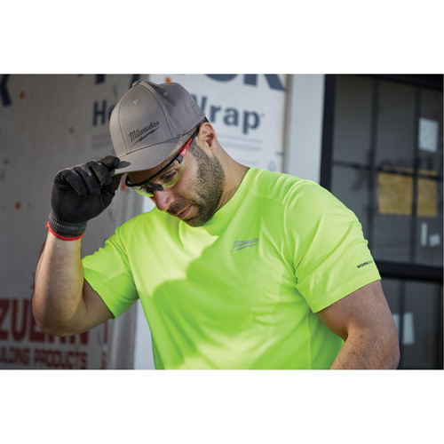 Casquette ajust&eacute;e Flexfit - grand/t-grand, Gris, Poly-coton Ontario Safety Products