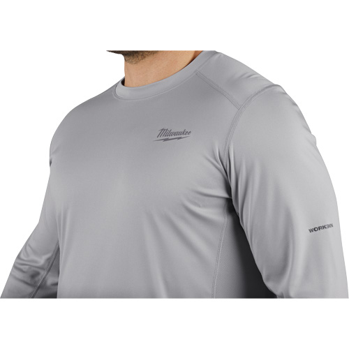 Chandail l&eacute;ger Workskin, Hommes, Petit, Gris Ontario Safety Products