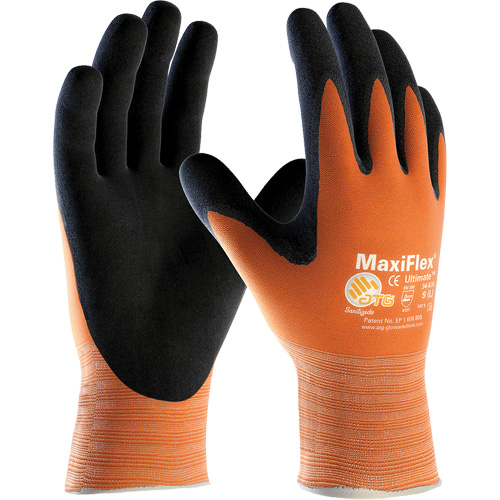 Gants en tricot sans couture ATG MaxiFlex Active, T-petit, R&ecirc;vetement Nitrile, Calibre 15, Enveloppe en Lycra/&eacute;lasthanne Ontario Safety Products