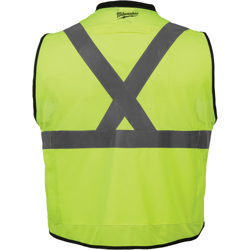 Performance Safety Vest, High Visibility Lime-Yellow, 4X-Large/5X-Large Ontario Safety Products