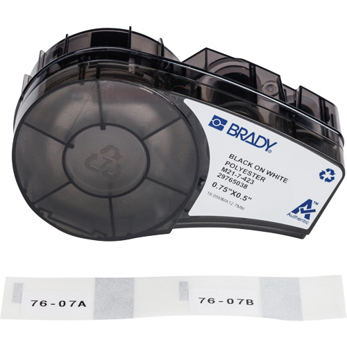 Harsh Environment Multi-Purpose Labels with Ribbon, Black Ontario Safety Products