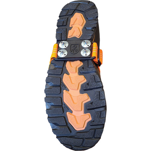 Crampon &agrave; glace anti&eacute;tincelles Midcleat, Acier au carbone, Traction Crampon, Taille unique Ontario Safety Products