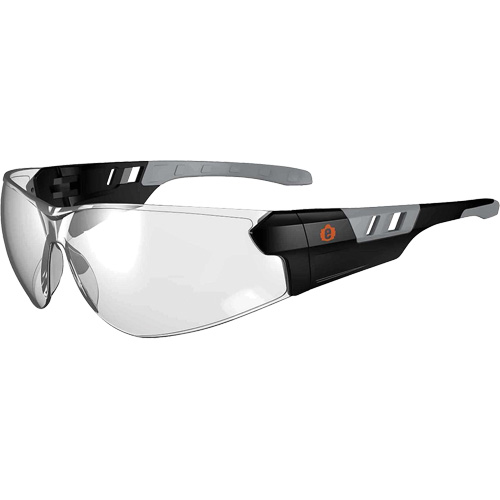 Lunettes de s&eacute;curit&eacute; sans monture Skullerz SAGA, Lentille Int&eacute;rieur/ext&eacute;rieur, Anti-&eacute;gratignures, ANSI Z87+/R&eacute;pond ou surpasse la norme CSA Z94.3 Ontario Safety Products