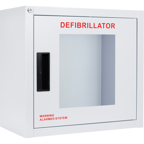 Standard Large AED Cabinet with Alarm, Zoll AED Plus&reg;/Zoll AED 3/Cardio-Science/Physio-Control For, Non-Medical Ontario Safety Products
