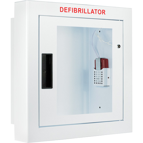 Semi-Recessed Large Cabinet with Alarm, Zoll AED Plus&reg;/Zoll AED 3/Cardio-Science/Physio-Control For, Non-Medical Ontario Safety Products