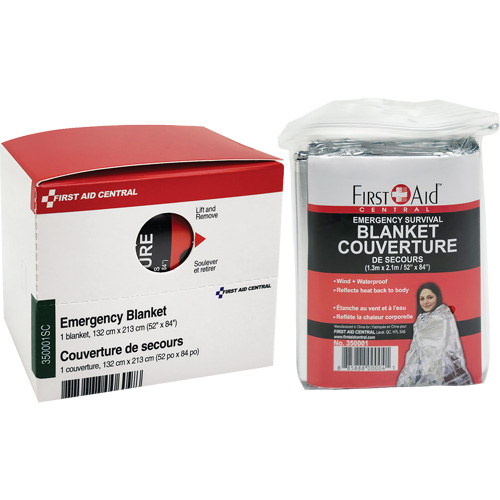 SmartCompliance&reg; Refill Emergency Blanket, Mylar Ontario Safety Products