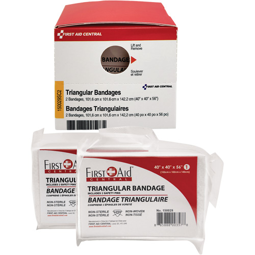 Recharge de bandages Triangulaires SmartCompliance Ontario Safety Products