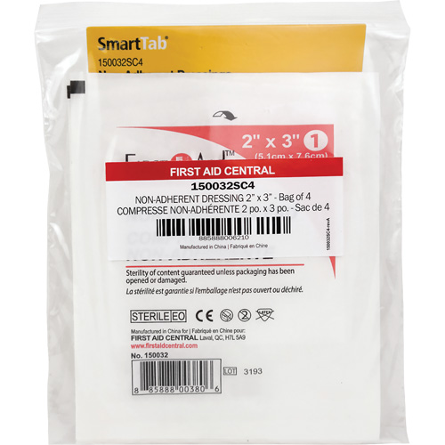 SmartCompliance&reg; Refill Non-Adherent Pads Ontario Safety Products