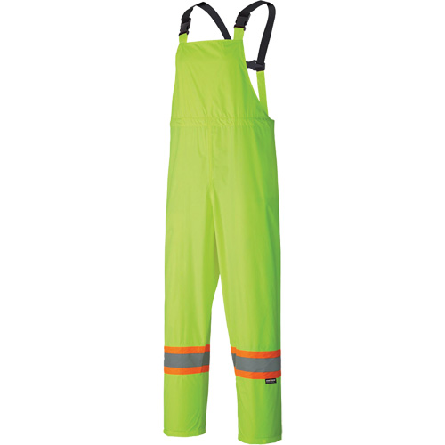 5599 Combinaison de pluie imperm&eacute;able et l&eacute;g&egrave;re, Polyester/PVC, T-petit, Jaune lime haute visibilit&eacute; Ontario Safety Products