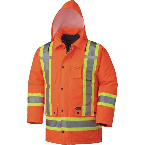 5020 Manteau imperm&eacute;able 7 en 1, Orange haute visibilit&eacute;, 5T-Grand Ontario Safety Products