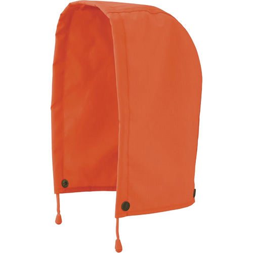 5400H 300D Trilobal Ripstop Waterproof Rain Jacket Hood, High Visibility Orange, Polyester Ontario Safety Products