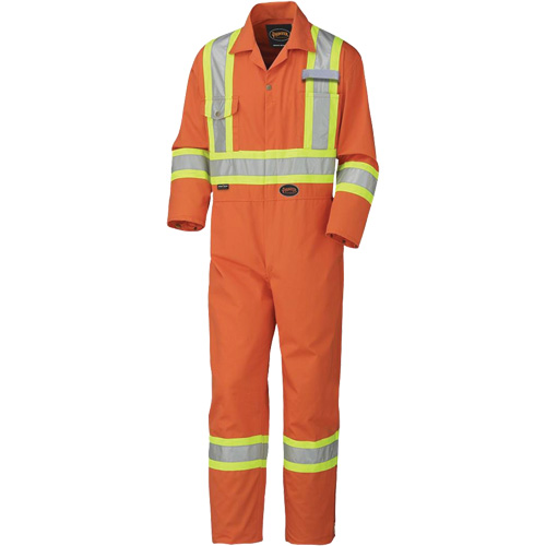 5513 Combinaison pour lavage industriel, 36, Orange haute visibilit&eacute; Ontario Safety Products