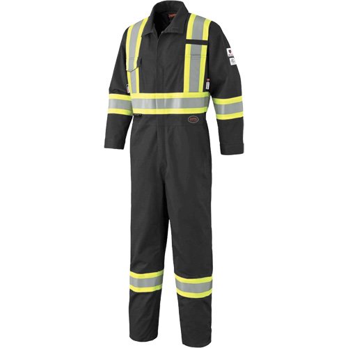 7702BKT Combinaison FR-Tech contre les arcs, Taille 40 (grand taille), Noir, 10 cal/cm² Ontario Safety Products