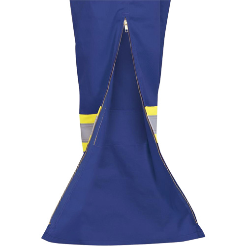 7706 Combinaison ignifuge FR-Tech avec fermetures &agrave; glissi&egrave;re aux jambes, Taille 36, Bleu royal, 9,7 cal/cm² Ontario Safety Products