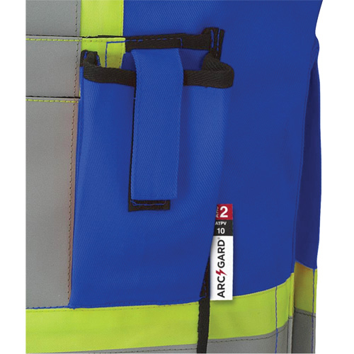 7733 Veste d'arpenteur ignifuge et r&eacute;sistant aux arcs &eacute;lectriques FR-Tech, Petit, Bleu royal, 9,7 cal/cm² Ontario Safety Products