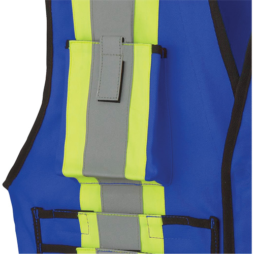 7733 Veste d'arpenteur ignifuge et r&eacute;sistant aux arcs &eacute;lectriques FR-Tech, Petit, Bleu royal, 9,7 cal/cm² Ontario Safety Products