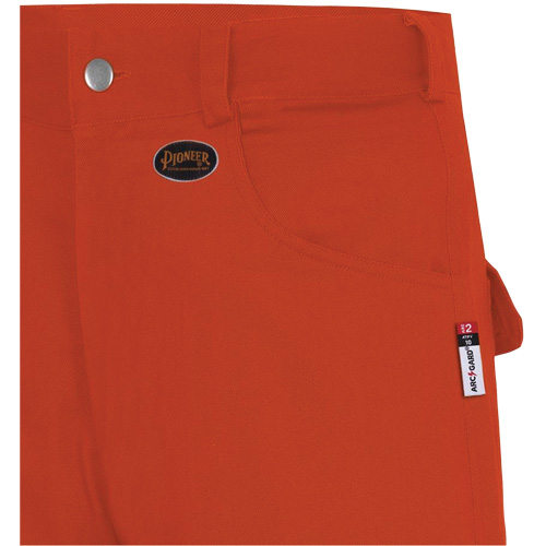 7765 Pantalon cargo de s&eacute;curit&eacute; haute visibilit&eacute; r&eacute;sistant aux arcs &eacute;lectriques FR-Tech 88/12, 32, x 34, Orange haute visibilit&eacute;, 10 cal/cm² Ontario Safety Products