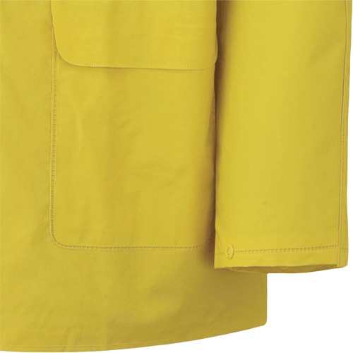 577J Veste imperm&eacute;able, Polyester/PVC, Petit, Jaune Ontario Safety Products