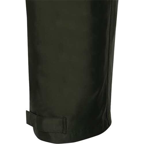 D8120P Nailhead Ripstop Tree Planter Bib Pants, X-Small, Polyester/PVC, Green Ontario Safety Products