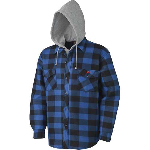 415SS Chemise &agrave; capuche matelass&eacute;e, Hommes, Petit, Multicolore Ontario Safety Products